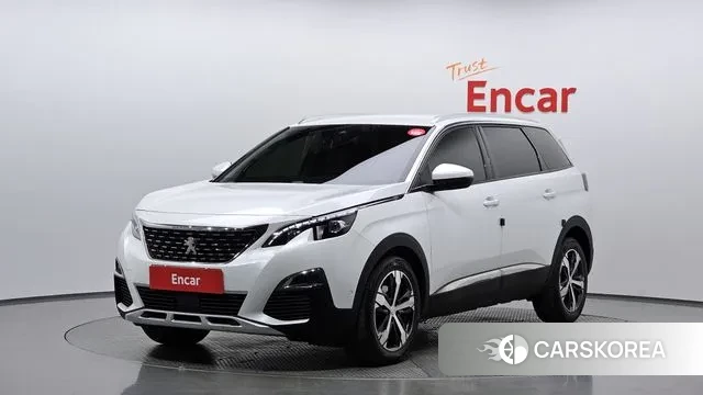 Peugeot 5008 second generation 2018 Белый из Кореи