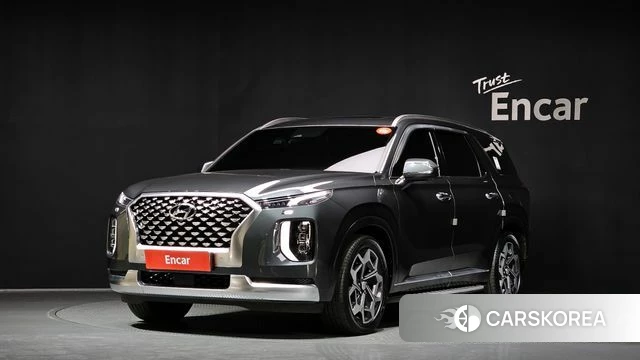 Hyundai Palisade 2021 Серый из Кореи
