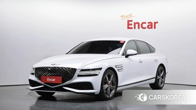 Genesis G80 (RG3) 2021 Белый из Кореи