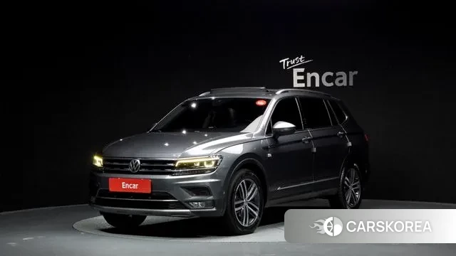 Volkswagen Tiguan Allspace 2018 Серый из Кореи