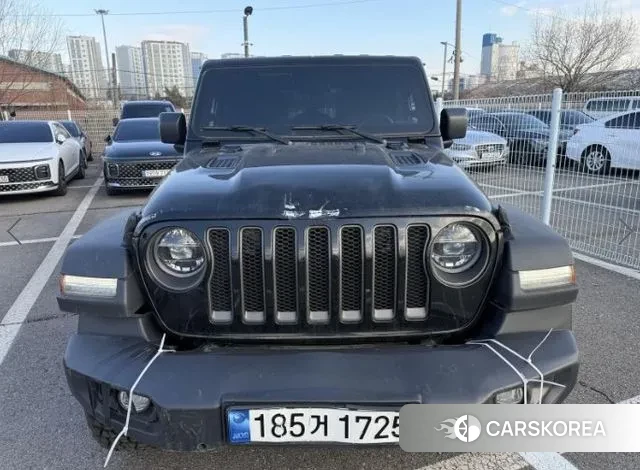 Jeep Wrangler (JL) 2022 Черный из Кореи