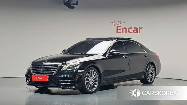 Mercedes-Benz S-Class W222 2018 Черный из Кореи