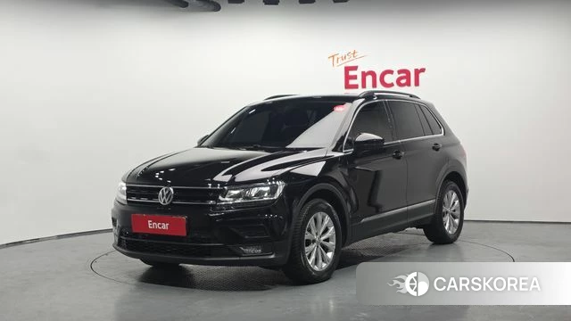 Volkswagen Tiguan second Generation 2018 Черный из Кореи