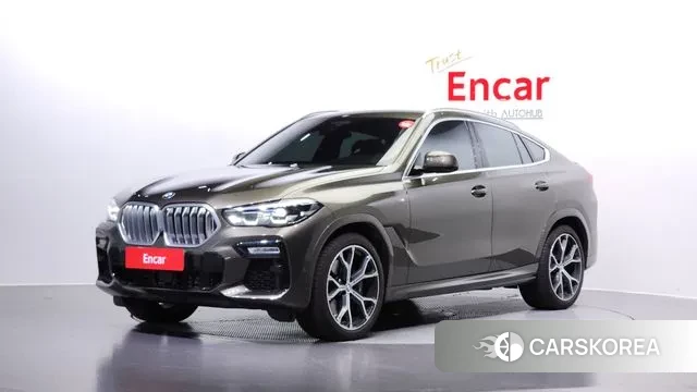 BMW X6 (G06) 2021 Песочный из Кореи