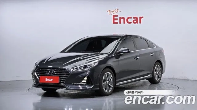 Hyundai Sonata New Rise Hybrid 2018 Серый из Кореи