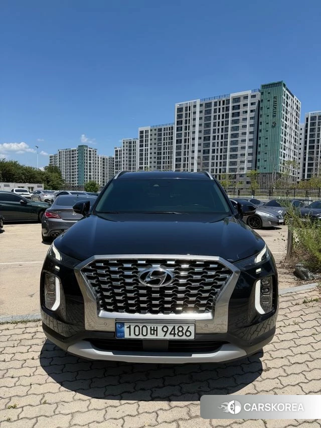 Hyundai Palisade 2019 Черный из Кореи