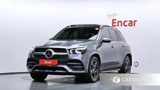Mercedes-Benz GLE-Class W167 2020 Серебристо-серый из Кореи