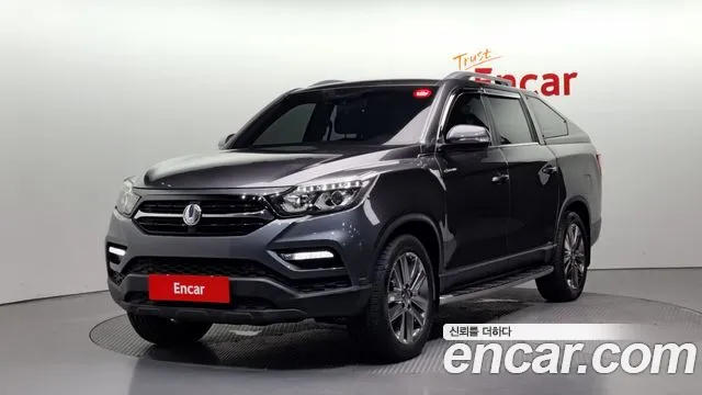 Ssangyong Rexton Sports 2020 Серый из Кореи