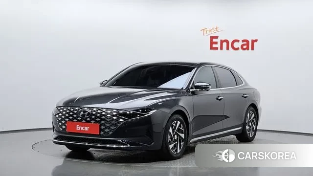 Hyundai The New Grandeur IG Hybrid 2020 Серый из Кореи