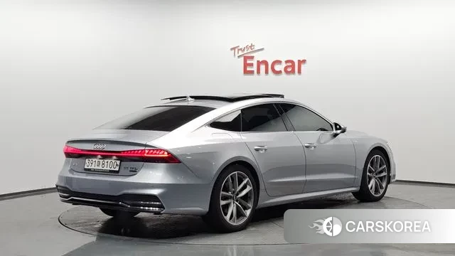 Audi A7 (4K) 2020 Серебристо-серый из Кореи
