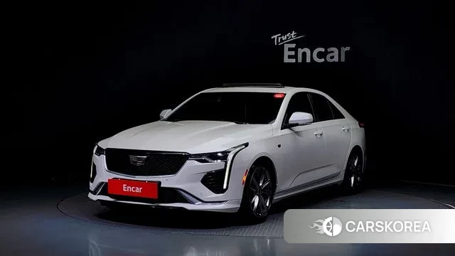 Cadillac CT4 2020 Белый из Кореи