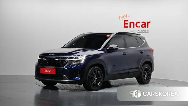 Kia The New Seltos 2023 Синий из Кореи