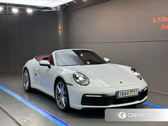 Porsche 911(992) 2020 Белый из Кореи