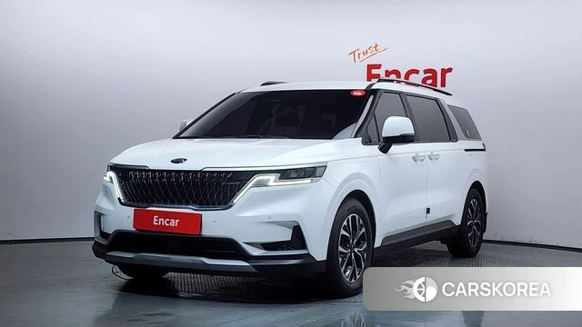 Kia Carnival 4th generation 2021 Белый из Кореи