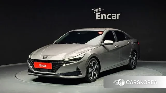Hyundai Avante (CN7) 2022 Серый из Кореи