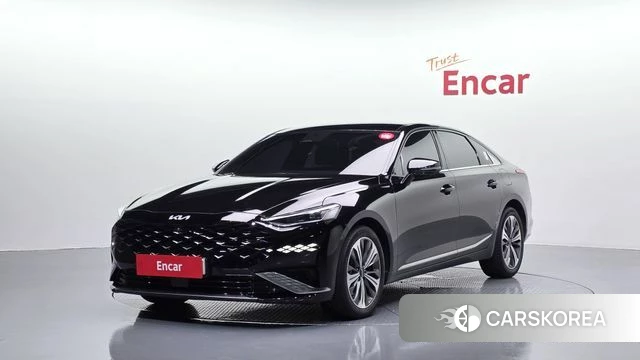 Kia K8 2021 Черный из Кореи