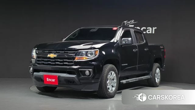 Chevrolet (GM Daewoo) Real New Colorado 2021 Черный из Кореи
