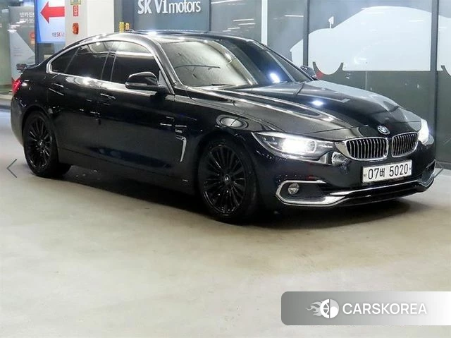 BMW 4 Series (F32) 2018 Черный из Кореи