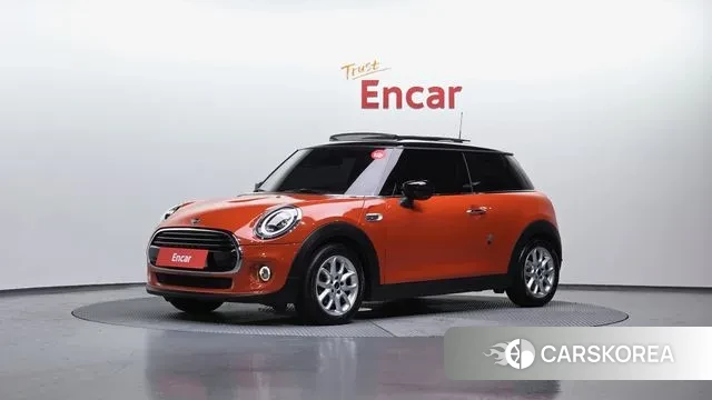 Mini Cooper 2021 Оранжевый из Кореи