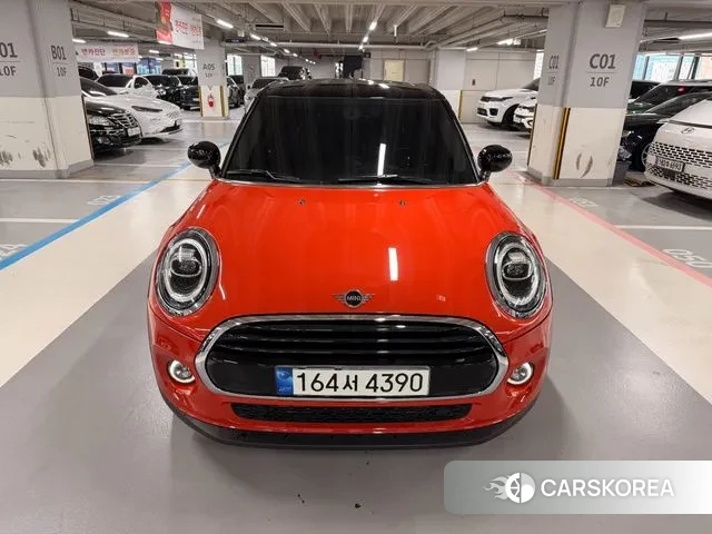 Mini Cooper 2021 Оранжевый из Кореи