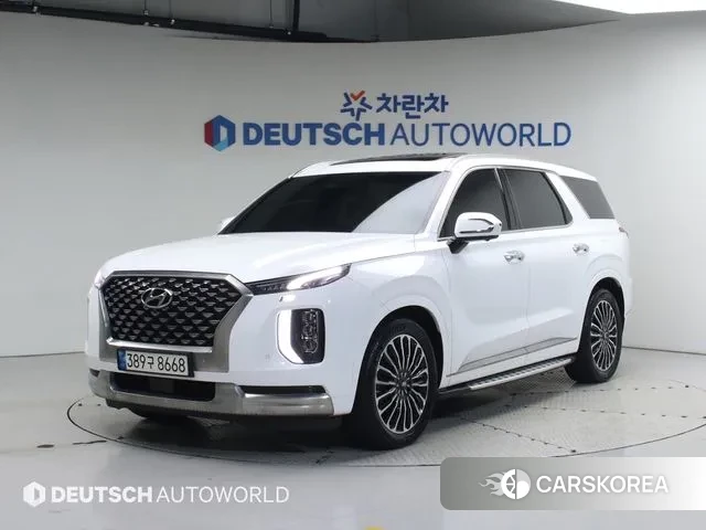 Hyundai Palisade 2021 Белый из Кореи