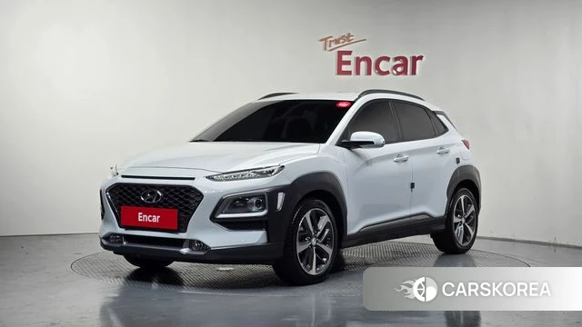 Hyundai Kona 2019 Белый из Кореи