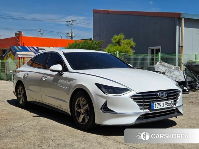 Hyundai Sonata (DN8) 2019 Белый из Кореи