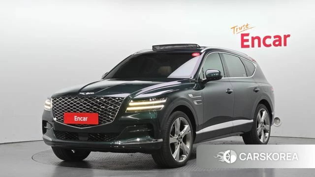 Genesis GV80 2020 Светло-зеленый из Кореи