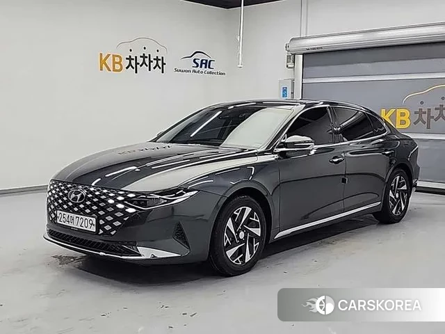 Hyundai The New Grandeur IG Hybrid 2020 Серый из Кореи