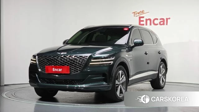 Genesis GV80 2022 Темно-зеленый из Кореи