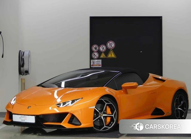 Lamborghini Huracan 2023 Оранжевый из Кореи