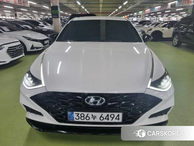 Hyundai Sonata (DN8) 2022 Белый из Кореи