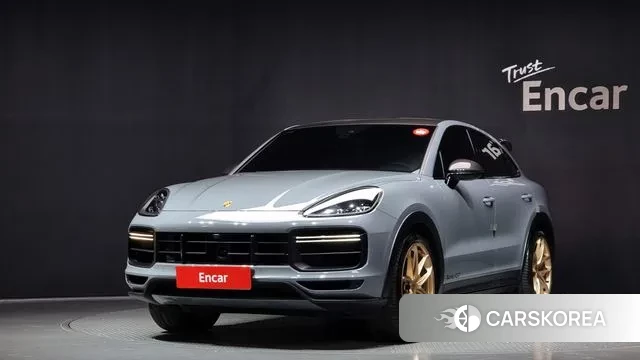 Porsche Cayenne (PO536) 2022 Небесно-голубой из Кореи