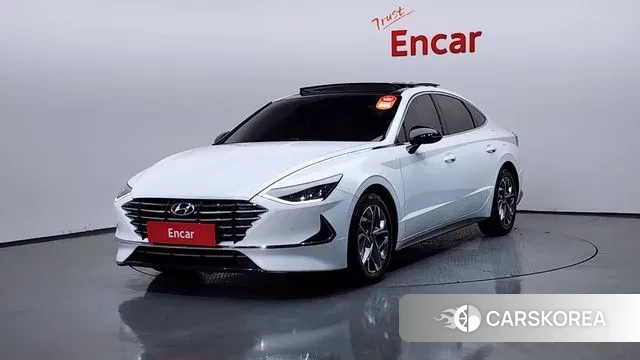 Hyundai Sonata (DN8) 2019 Белый из Кореи