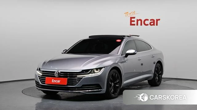 Volkswagen Arteon 2019 Серебристо-серый из Кореи