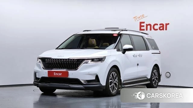 Kia Carnival 4th generation 2023 Белый из Кореи
