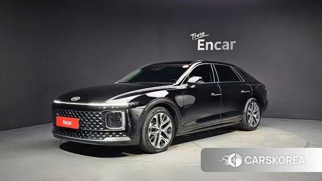 Hyundai Grandeur Hybrid (GN7) 2025 Черный из Кореи