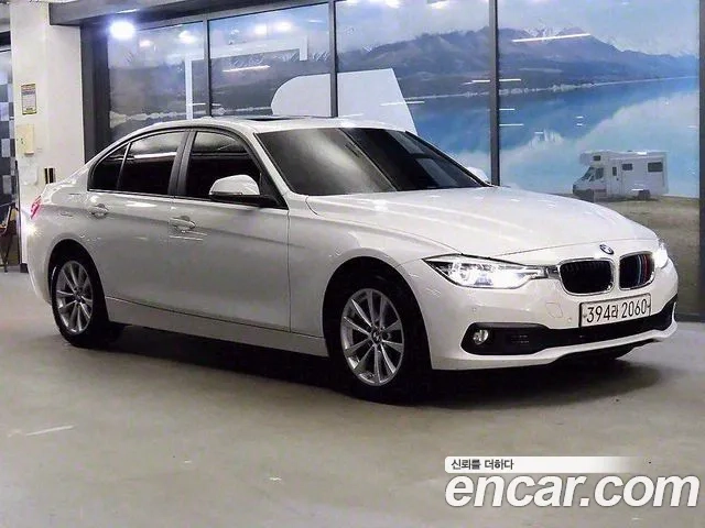 BMW 3 Series (F30) 2018 Белый из Кореи