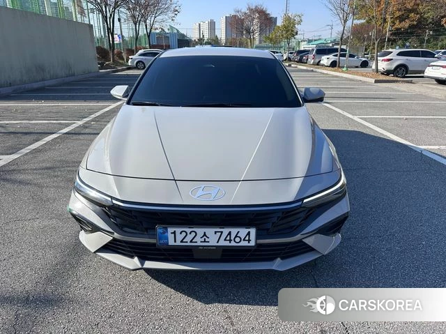Hyundai The New Avante (CN7) 2025 Серебристо-серый из Кореи