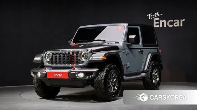 Jeep Wrangler (JL) 2024 Небесно-голубой из Кореи