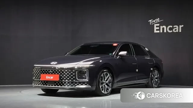 Hyundai Grandeur Hybrid (GN7) 2023 Черный из Кореи