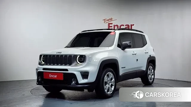 Jeep Renegade 2021 Белый из Кореи