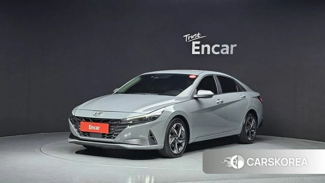 Hyundai Avante (CN7) 2022 Серый из Кореи
