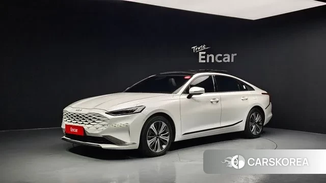 Kia K8 Hybrid 2022 Белый из Кореи