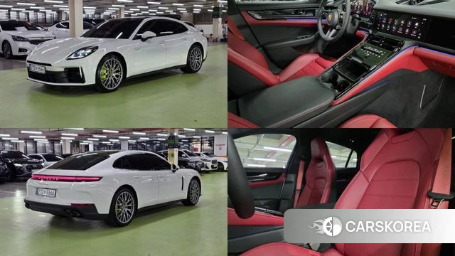 Porsche Panamera (976) 2025 Белый из Кореи