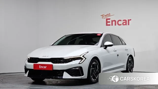 Kia The New K5 3rd generation 2024 Белый из Кореи