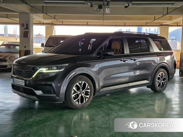 Kia Carnival 4th generation 2021 Серый из Кореи