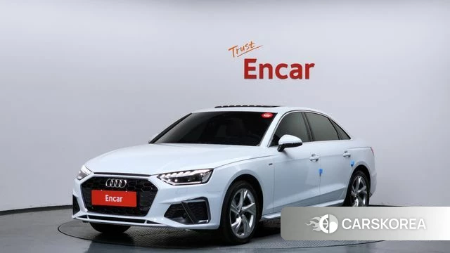 Audi A4 (B9) 2021 Белый из Кореи