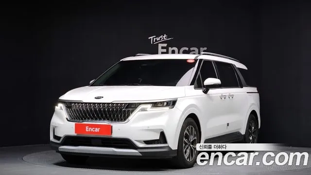 Kia Carnival 4th generation 2021 Белый из Кореи