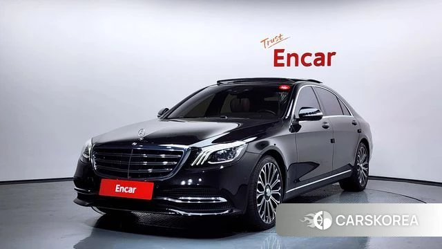 Mercedes-Benz S-Class W222 2020 Черный из Кореи